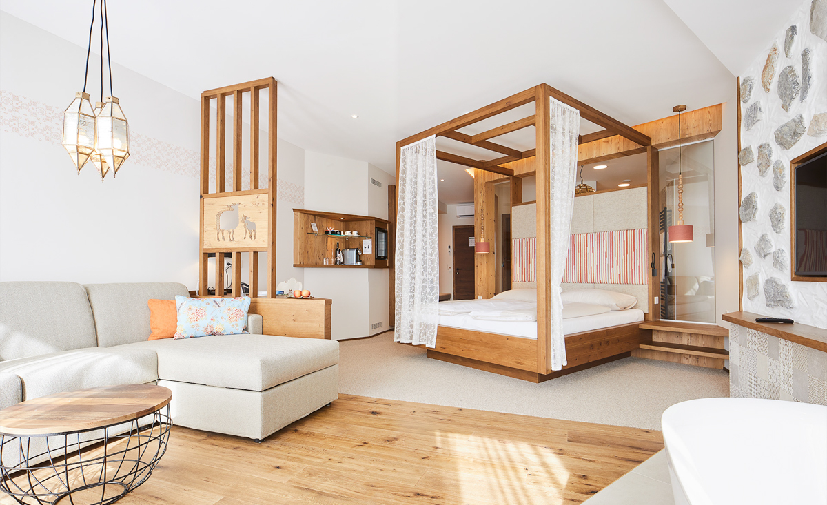 Kuschelzimmer im Romantik-Resort Guglwald