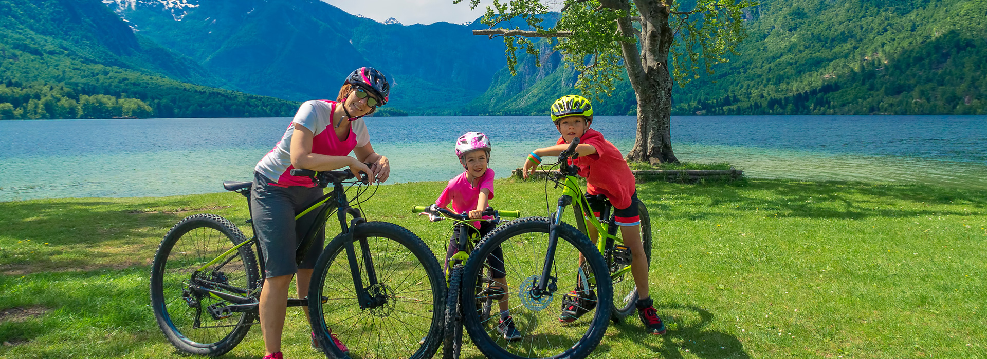 Family-Biken in Österreich