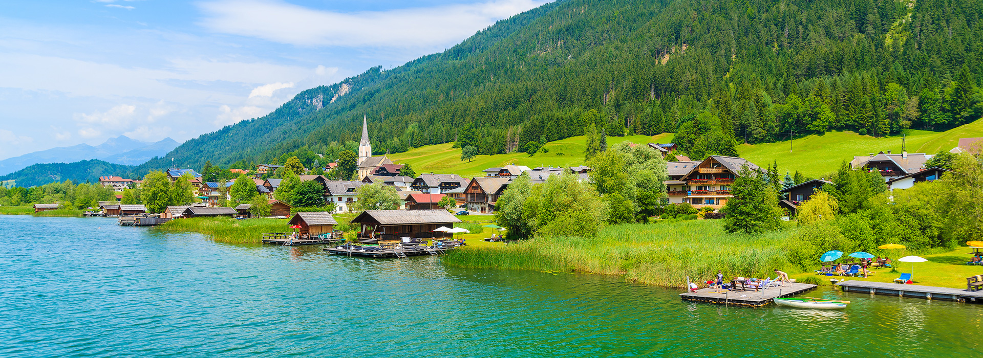 Urlaub an den Badeseen in Österreich