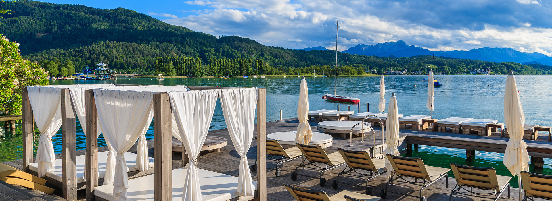Romantische Hotels am See in Österreich